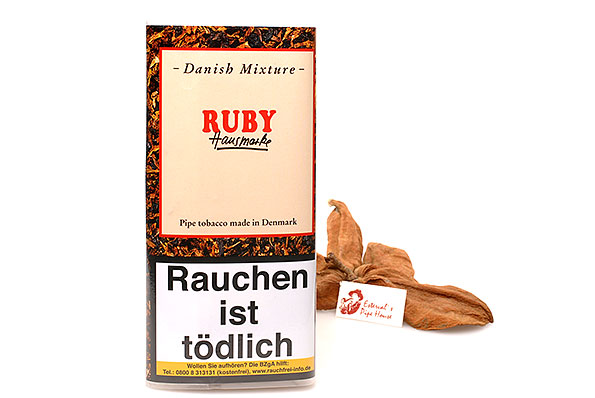 Danish Mixture Ruby (Cherry) Pipe tobacco 50g Pouch Danish Mixture Ruby (Cherry) Pipe tobacco 50g Pouch